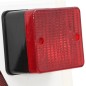 vidaXL Anhängerleuchte Rot 115x7x14 cm 12V Klassisches Leuchtmittel vidaXL Anhängerleuchte Rot 115x7x14 cm 12V Klassisches Leuchtmittel