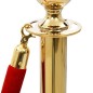 vidaXL VIP Abgrenzungsständer 3-tlg. Edelstahl Golden vidaXL VIP Abgrenzungsständer 3-tlg. Edelstahl Golden
