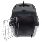 vidaXL Transportbox für Haustiere Grau und Schwarz 48x32x31 cm PP vidaXL Transportbox für Haustiere Grau und Schwarz 48x32x31 cm PP