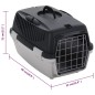 vidaXL Transportbox für Haustiere Grau und Schwarz 48x32x31 cm PP vidaXL Transportbox für Haustiere Grau und Schwarz 48x32x31 cm PP