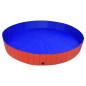 vidaXL Hundepool Faltbar Rot 300x40 cm PVC vidaXL Hundepool Faltbar Rot 300x40 cm PVC