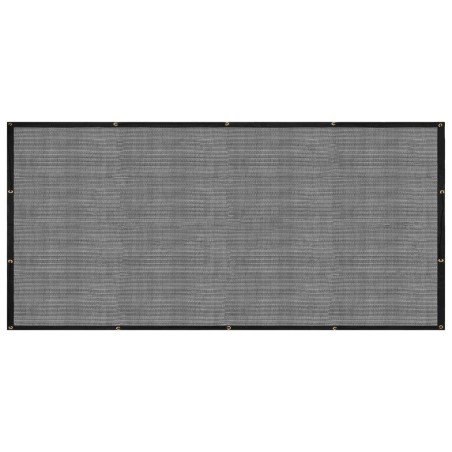 vidaXL Anhängernetz HDPE 2,5x4 m Schwarz