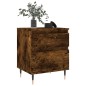 vidaXL Nachttisch Räuchereiche 40x35x50 cm Holzwerkstoff vidaXL Nachttisch Räuchereiche 40x35x50 cm Holzwerkstoff