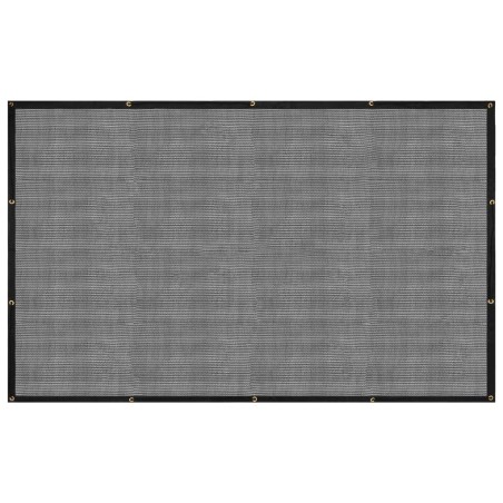 vidaXL Anhängernetz HDPE 1,5x2,2 m Schwarz
