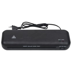 vidaXL 4-in-1 Laminiergerät A4 Schwarz 