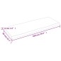 Tischplatte 100x40x4 cm Massivholz Eiche Behandelt Baumkante Tischplatte 100x40x4 cm Massivholz Eiche Behandelt Baumkante