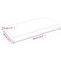 Tischplatte 80x40x6 cm Massivholz Eiche Behandelt Baumkante Tischplatte 80x40x6 cm Massivholz Eiche Behandelt Baumkante