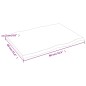 Tischplatte 80x60x2 cm Massivholz Eiche Behandelt Baumkante Tischplatte 80x60x2 cm Massivholz Eiche Behandelt Baumkante