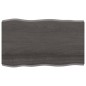Tischplatte 100x60x6 cm Massivholz Eiche Behandelt Baumkante Tischplatte 100x60x6 cm Massivholz Eiche Behandelt Baumkante
