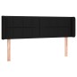 vidaXL LED Kopfteil Schwarz 147x16x78/88 cm Stoff vidaXL LED Kopfteil Schwarz 147x16x78/88 cm Stoff