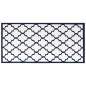 Outdoor-Teppich Marineblau Weiß 100x200 cm Beidseitig Nutzbar Outdoor-Teppich Marineblau Weiß 100x200 cm Beidseitig Nutzbar