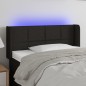 vidaXL LED Kopfteil Schwarz 93x16x78/88 cm Stoff vidaXL LED Kopfteil Schwarz 93x16x78/88 cm Stoff