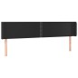 vidaXL LED Kopfteil Schwarz 183x16x78/88 cm Kunstleder vidaXL LED Kopfteil Schwarz 183x16x78/88 cm Kunstleder
