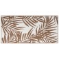 Outdoor-Teppich Braun und Weiß 80x150 cm Beidseitig Nutzbar Outdoor-Teppich Braun und Weiß 80x150 cm Beidseitig Nutzbar