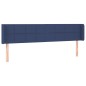 vidaXL LED Kopfteil Blau 163x16x78/88 cm Stoff vidaXL LED Kopfteil Blau 163x16x78/88 cm Stoff