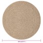 Teppich 120 cm Jute-Optik Innen und Außen Teppich 120 cm Jute-Optik Innen und Außen