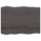 vidaXL Tischplatte 80x60x(2-4) cm Massivholz Behandelt Baumkante vidaXL Tischplatte 80x60x(2-4) cm Massivholz Behandelt Baumkante