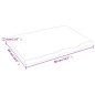 vidaXL Tischplatte 80x60x(2-4) cm Massivholz Behandelt Baumkante vidaXL Tischplatte 80x60x(2-4) cm Massivholz Behandelt Baumkante