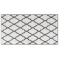 vidaXL Outdoor-Teppich Grau und Weiß 80x150 cm Beidseitig Nutzbar vidaXL Outdoor-Teppich Grau und Weiß 80x150 cm Beidseitig Nutzbar