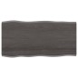 Tischplatte 100x50x2 cm Massivholz Eiche Behandelt Baumkante Tischplatte 100x50x2 cm Massivholz Eiche Behandelt Baumkante