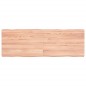 Tischplatte 120x40x6 cm Massivholz Eiche Behandelt Baumkante Tischplatte 120x40x6 cm Massivholz Eiche Behandelt Baumkante