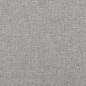 vidaXL Bettgestell mit Kopfteil Hellgrau 140x190 cm Stoff vidaXL Bettgestell mit Kopfteil Hellgrau 140x190 cm Stoff