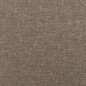 vidaXL Bettgestell mit Kopfteil Taupe 180x200 cm Stoff vidaXL Bettgestell mit Kopfteil Taupe 180x200 cm Stoff