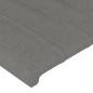 vidaXL Bettgestell mit Kopfteil Dunkelgrau 80x200 cm Stoff vidaXL Bettgestell mit Kopfteil Dunkelgrau 80x200 cm Stoff