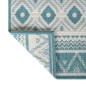 vidaXL Outdoor-Teppich Aquablau und Weiß 80x250 cm Beidseitig Nutzbar vidaXL Outdoor-Teppich Aquablau und Weiß 80x250 cm Beidseitig Nutzbar