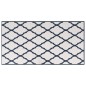 Outdoor-Teppich Marineblau Weiß 80x150 cm Beidseitig Nutzbar Outdoor-Teppich Marineblau Weiß 80x150 cm Beidseitig Nutzbar