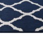 Outdoor-Teppich Marineblau Weiß 80x150 cm Beidseitig Nutzbar Outdoor-Teppich Marineblau Weiß 80x150 cm Beidseitig Nutzbar