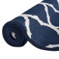 Outdoor-Teppich Marineblau Weiß 80x150 cm Beidseitig Nutzbar Outdoor-Teppich Marineblau Weiß 80x150 cm Beidseitig Nutzbar