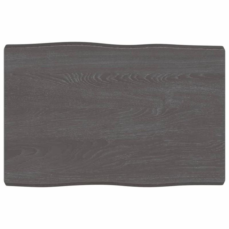 vidaXL Tischplatte 60x40x(2-4) cm Massivholz Behandelt Baumkante vidaXL Tischplatte 60x40x(2-4) cm Massivholz Behandelt Baumkante