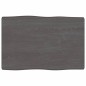 vidaXL Tischplatte 60x40x(2-4) cm Massivholz Behandelt Baumkante vidaXL Tischplatte 60x40x(2-4) cm Massivholz Behandelt Baumkante