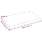 vidaXL Tischplatte 60x40x(2-4) cm Massivholz Behandelt Baumkante vidaXL Tischplatte 60x40x(2-4) cm Massivholz Behandelt Baumkante