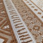 Outdoor-Teppich Braun und Weiß 80x250 cm Beidseitig Nutzbar Outdoor-Teppich Braun und Weiß 80x250 cm Beidseitig Nutzbar