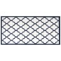 vidaXL Outdoor-Teppich Marineblau Weiß 80x150 cm Beidseitig Nutzbar vidaXL Outdoor-Teppich Marineblau Weiß 80x150 cm Beidseitig Nutzbar