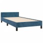 vidaXL Bettgestell mit Kopfteil Dunkelblau 80x200 cm Samt vidaXL Bettgestell mit Kopfteil Dunkelblau 80x200 cm Samt