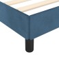 vidaXL Bettgestell mit Kopfteil Dunkelblau 80x200 cm Samt vidaXL Bettgestell mit Kopfteil Dunkelblau 80x200 cm Samt