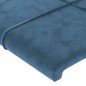 vidaXL Bettgestell mit Kopfteil Dunkelblau 80x200 cm Samt vidaXL Bettgestell mit Kopfteil Dunkelblau 80x200 cm Samt