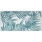 vidaXL Outdoor-Teppich Aquablau und Weiß 100x200 cm Beidseitig Nutzbar vidaXL Outdoor-Teppich Aquablau und Weiß 100x200 cm Beidseitig Nutzbar
