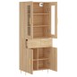 Highboard Sonoma-Eiche 69,5x34x180 cm Holzwerkstoff Highboard Sonoma-Eiche 69,5x34x180 cm Holzwerkstoff
