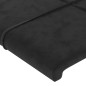 vidaXL Bettgestell mit Kopfteil Schwarz 160x200 cm Samt vidaXL Bettgestell mit Kopfteil Schwarz 160x200 cm Samt