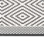 Outdoor-Teppich Grau und Weiß 100x200 cm Beidseitig Nutzbar Outdoor-Teppich Grau und Weiß 100x200 cm Beidseitig Nutzbar