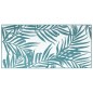 vidaXL Outdoor-Teppich Aquablau und Weiß 80x150 cm Beidseitig Nutzbar vidaXL Outdoor-Teppich Aquablau und Weiß 80x150 cm Beidseitig Nutzbar