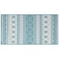 Outdoor-Teppich Aquablau und Weiß 80x150 cm Beidseitig Nutzbar Outdoor-Teppich Aquablau und Weiß 80x150 cm Beidseitig Nutzbar