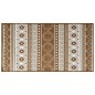 Outdoor-Teppich Braun und Weiß 100x200 cm Beidseitig Nutzbar Outdoor-Teppich Braun und Weiß 100x200 cm Beidseitig Nutzbar