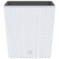 vidaXL Pflanzkübel mit herausnehmbaren Einsatz Weiß 21/32 L PP-Rattan vidaXL Pflanzkübel mit herausnehmbaren Einsatz Weiß 21/32 L PP-Rattan