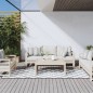 Outdoor-Teppich Grau und Weiß 80x250 cm Beidseitig Nutzbar Outdoor-Teppich Grau und Weiß 80x250 cm Beidseitig Nutzbar