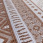Outdoor-Teppich Braun und Weiß 80x150 cm Beidseitig Nutzbar Outdoor-Teppich Braun und Weiß 80x150 cm Beidseitig Nutzbar